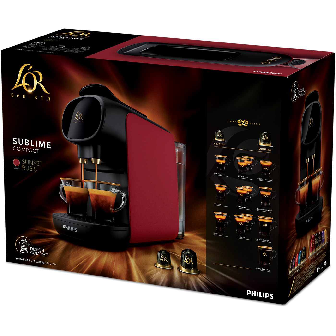 PHILIPS PDLM9012/50 capsule- / padmachine