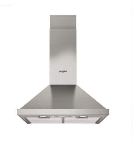 WHIRLPOOL AKR6483IX wandschouwdampkap - 60cm WHIRLPOOL AKR6483IX wandschouwdampkap - 60cm