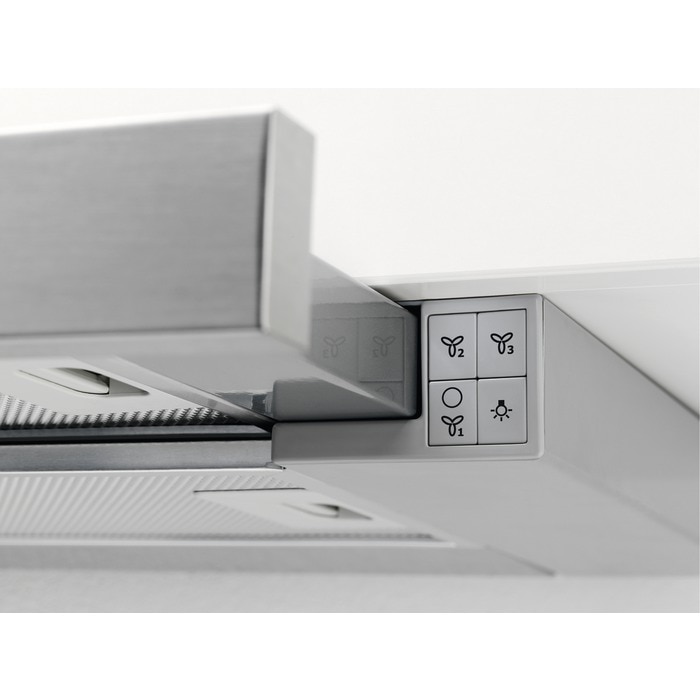 AEG DPB3640M 3000 telescopische dampkap - 60cm AEG DPB3640M 3000 telescopische dampkap - 60cm