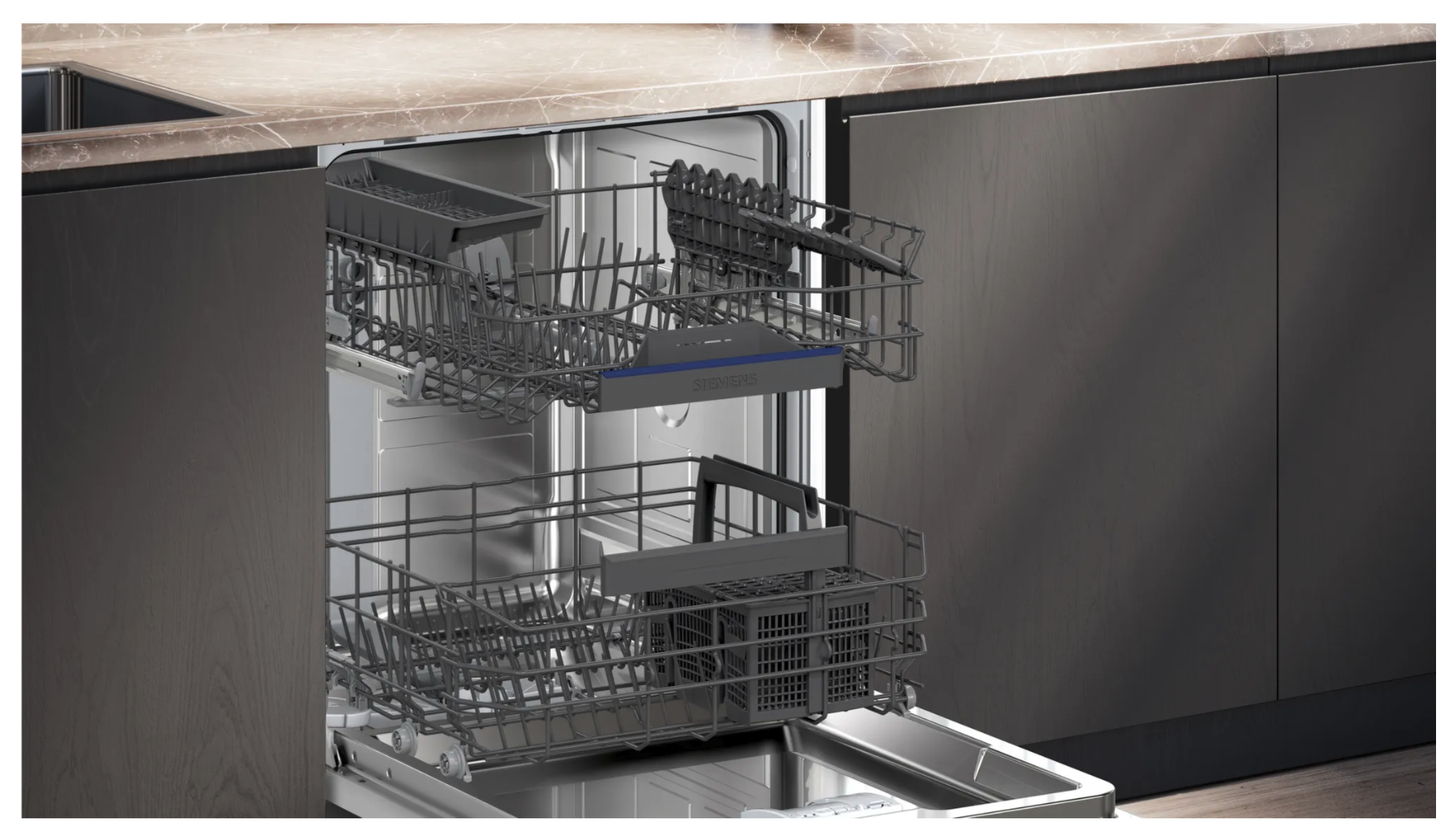 SIEMENS SN53HS01AE iQ300 vaatwasser met bedieningspaneel SIEMENS SN53HS01AE iQ300 vaatwasser met bedieningspaneel