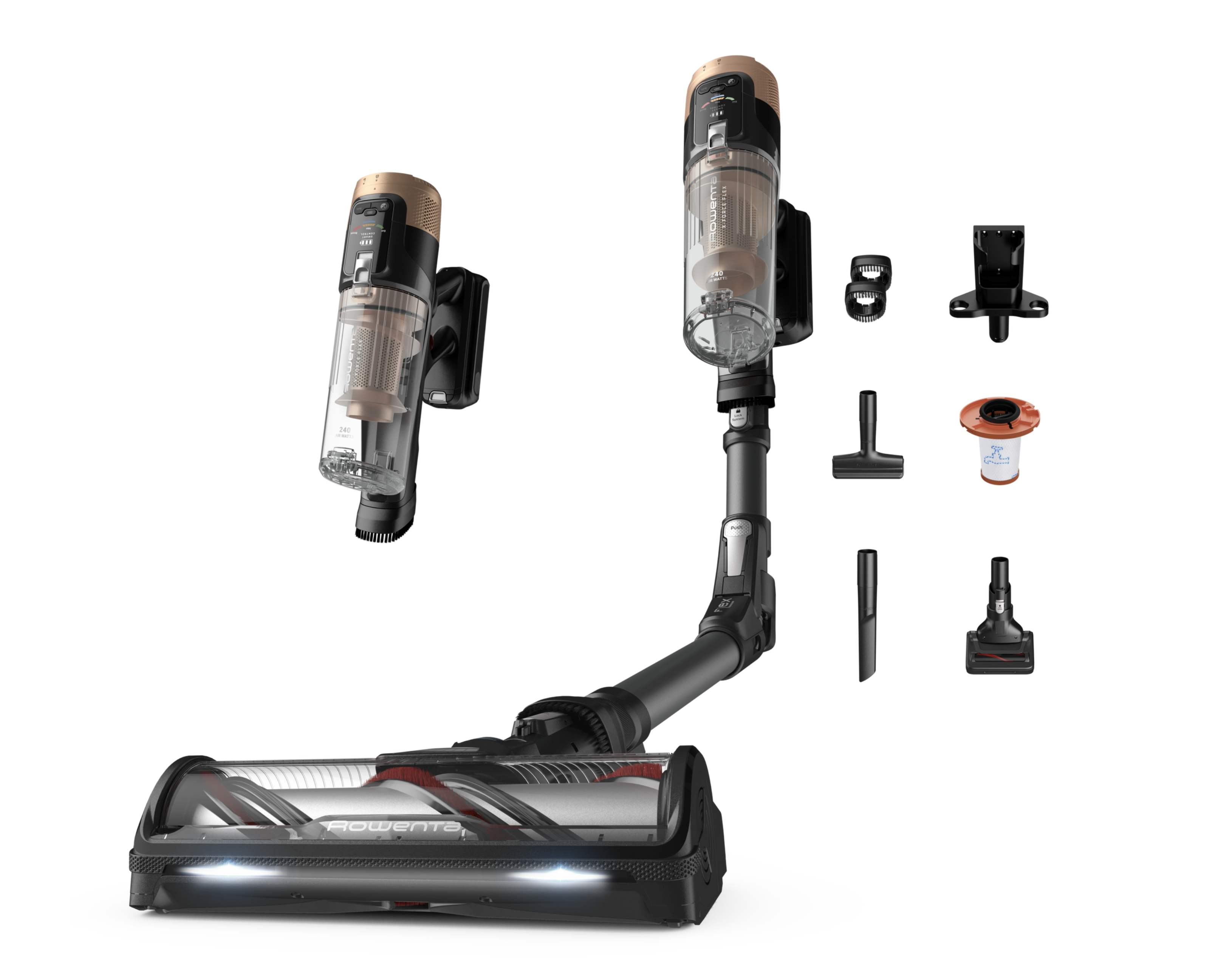 ROWENTA RORH9B74WO steelstofzuiger ROWENTA RORH9B74WO steelstofzuiger