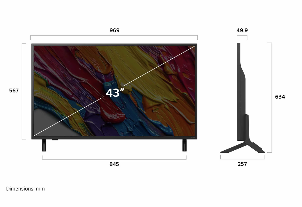 LG CE 43QNED84A6C televisie 4K UHD - 43" LG CE 43QNED84A6C televisie 4K UHD - 43"