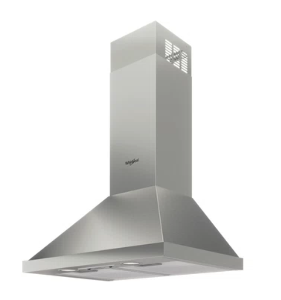 WHIRLPOOL AKR6483IX wandschouwdampkap - 60cm WHIRLPOOL AKR6483IX wandschouwdampkap - 60cm