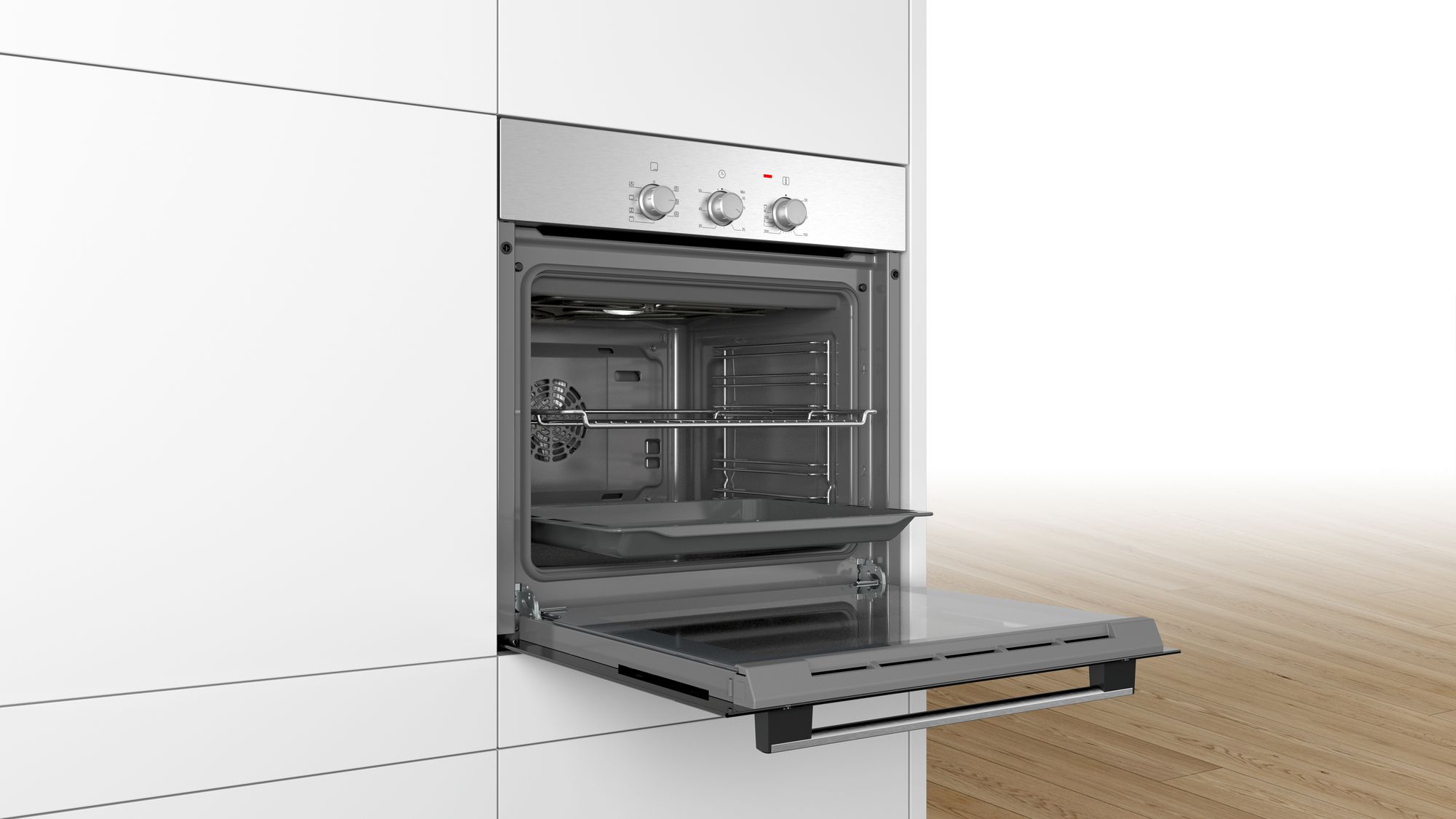 BOSCH HBF011BR0 SERIE 2 multifunctionele oven - 60cm