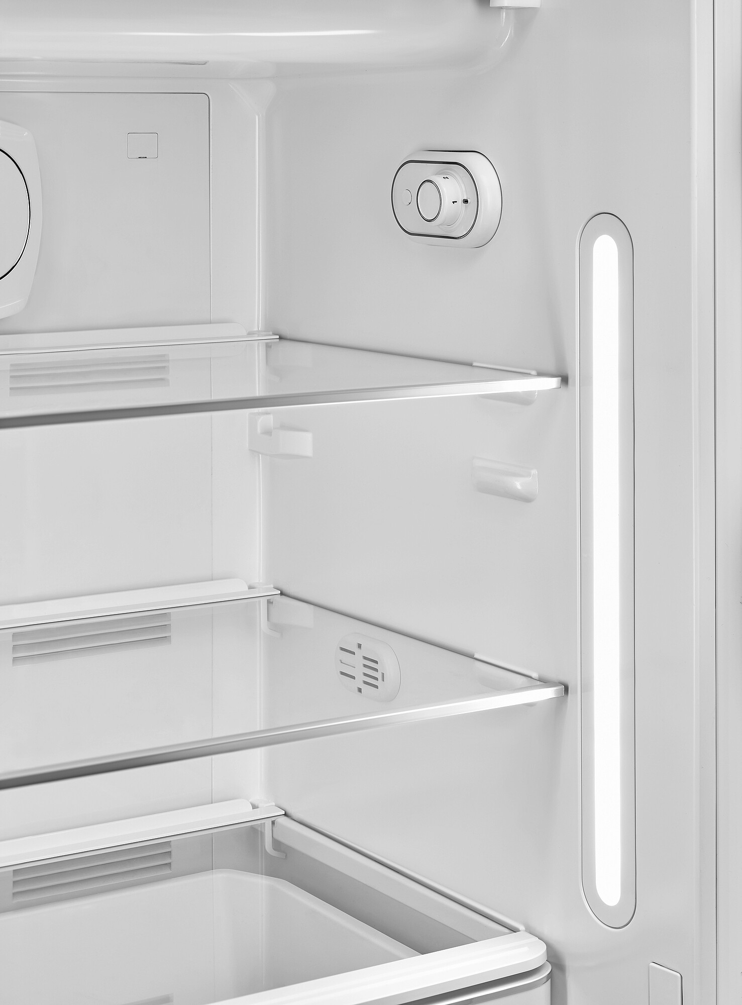 SMEG FAB28RDRB6 vrijstaande koelkast met vriesvak - 153cm