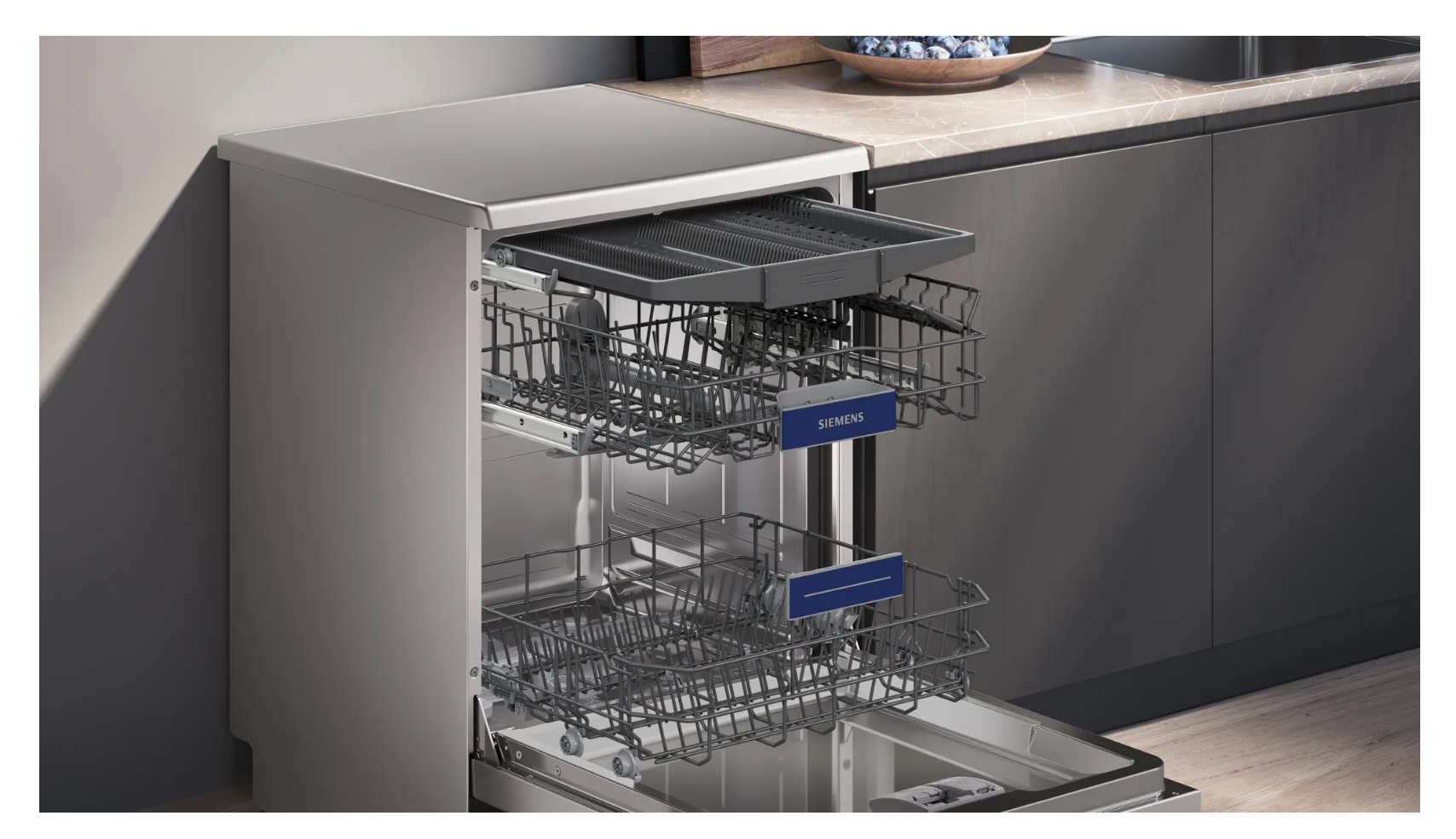 SIEMENS SN23EI03ME iQ300 vrijstaande vaatwasser SIEMENS SN23EI03ME iQ300 vrijstaande vaatwasser