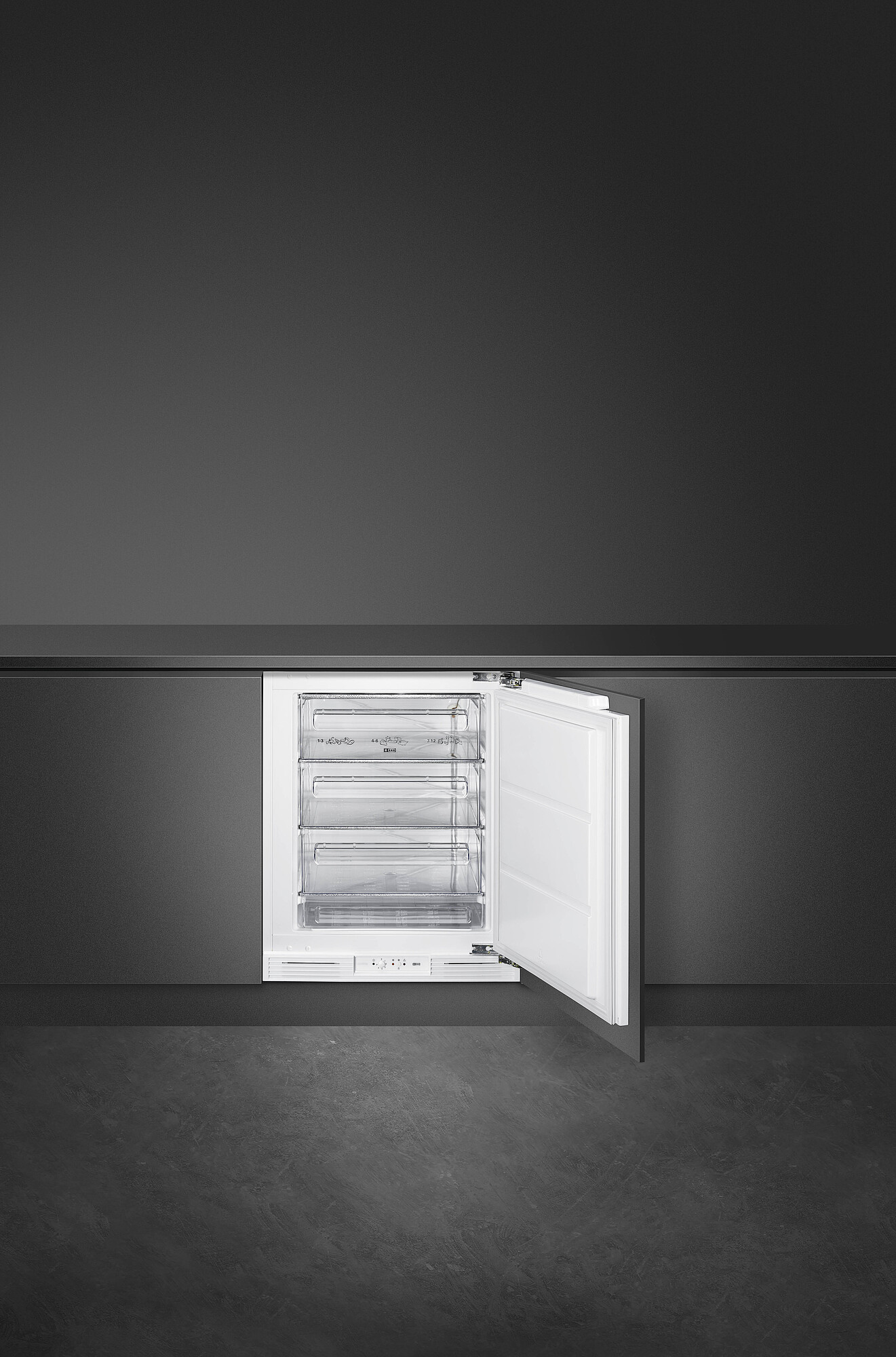 SMEG U8F082DE inbouw vriezer - 88cm