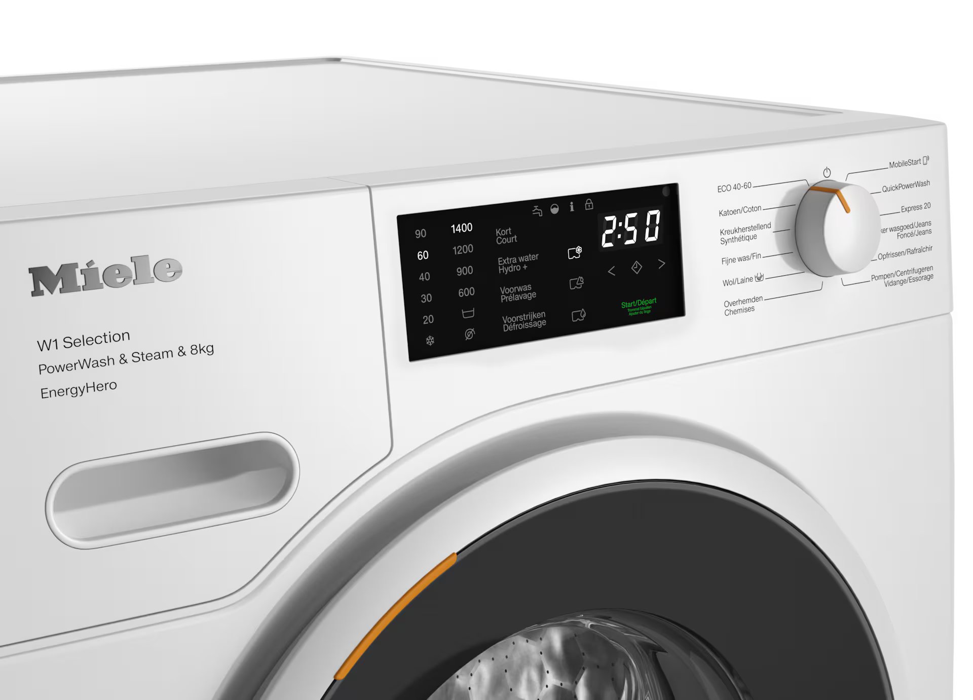 MIELE WSE383WCS SELECTION WHITE EDITION wasmachine
