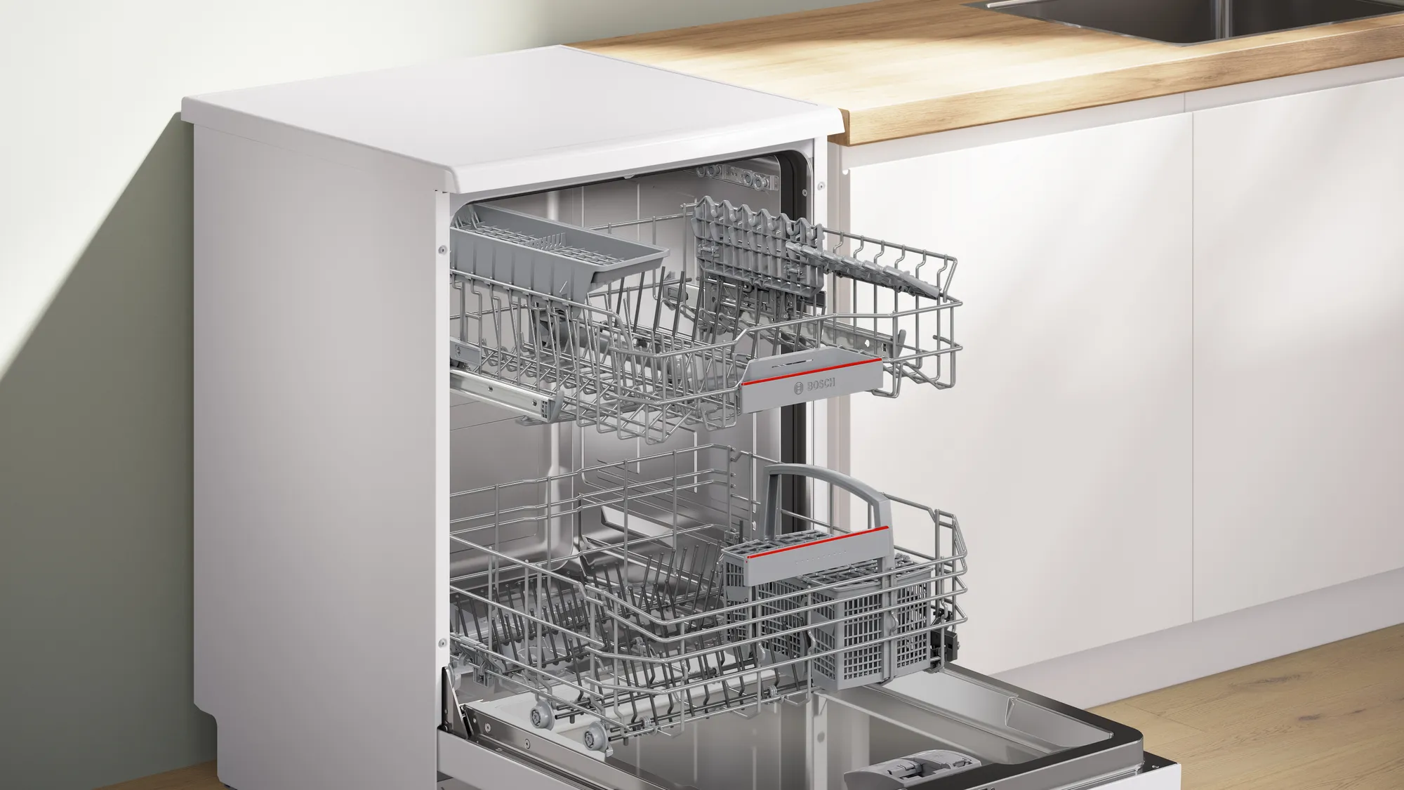 BOSCH SMS4EBW33E SERIE 4 vrijstaande vaatwasser BOSCH SMS4EBW33E SERIE 4 vrijstaande vaatwasser