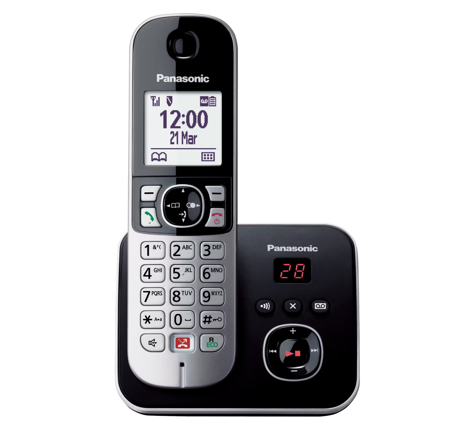 PANASONIC KX-TG6861NLB draadloze telefoon PANASONIC KX-TG6861NLB draadloze telefoon