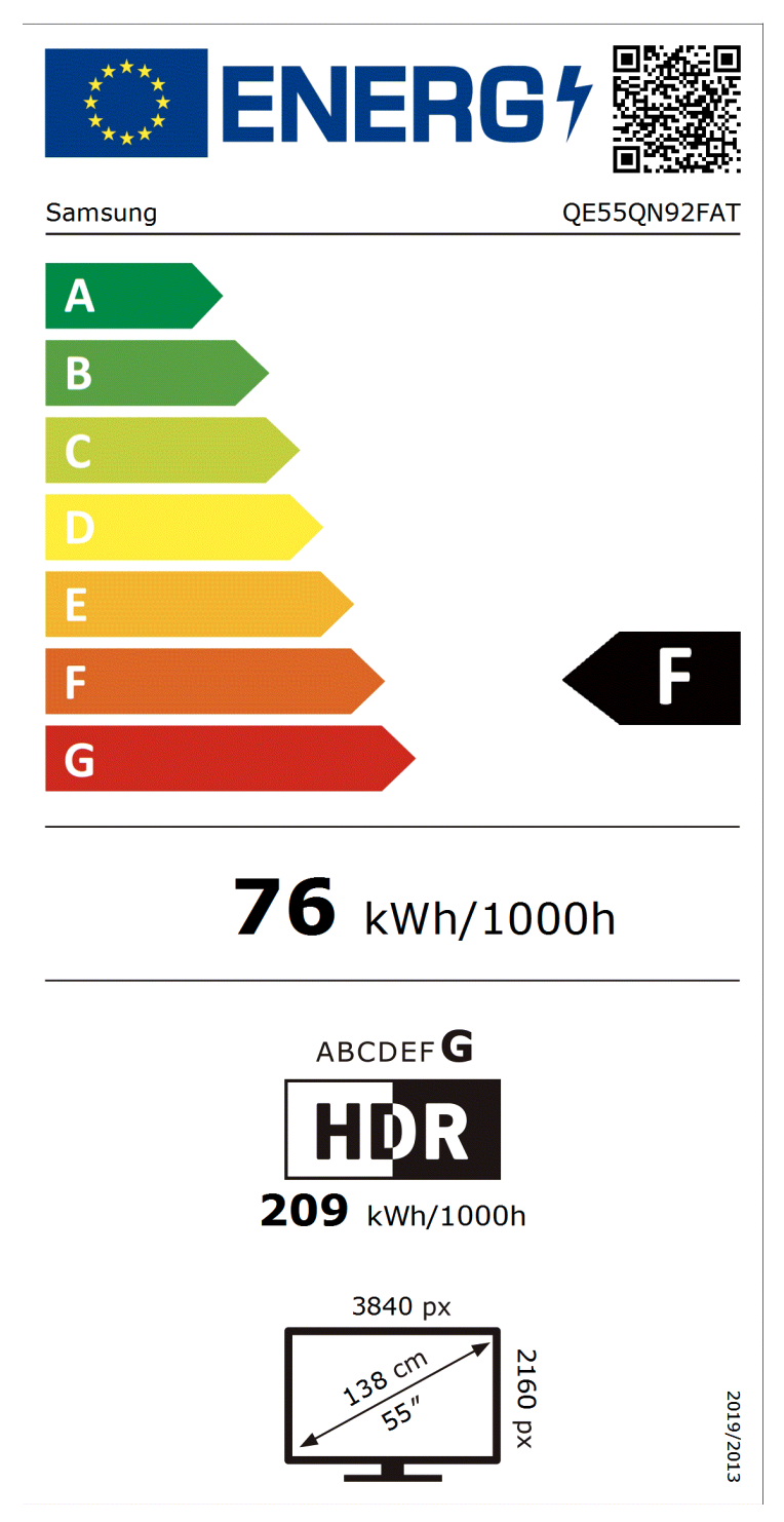 SAMSUNG QE55QN92FATXXN televisie 4K UHD - 55'' SAMSUNG QE55QN92FATXXN televisie 4K UHD - 55''