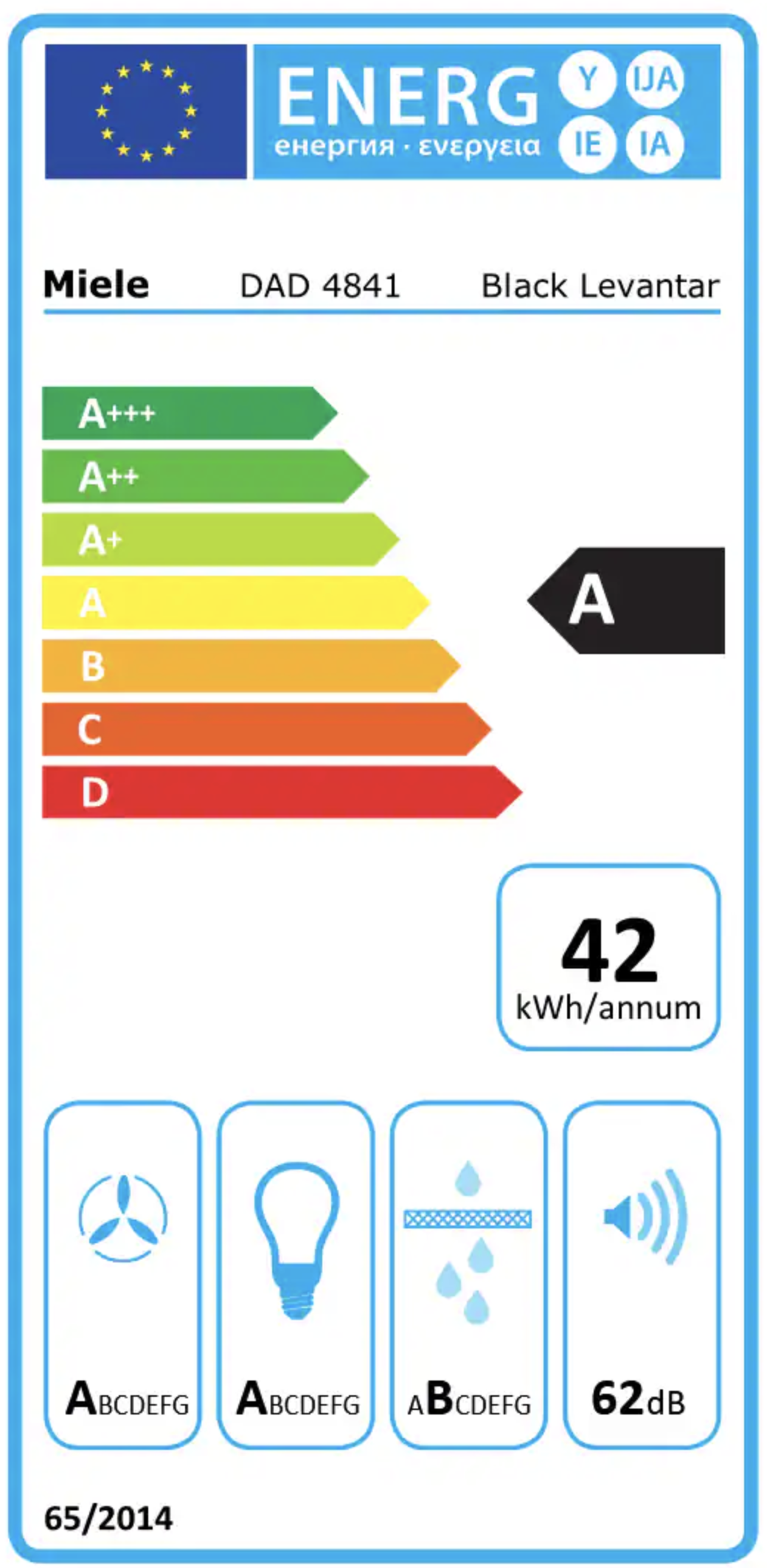 MIELE DAD4841MASW werkbladdampkap - 90cm MIELE DAD4841MASW werkbladdampkap - 90cm