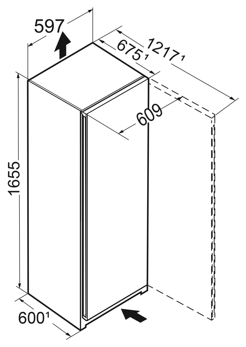 LIEBHERR FND502622 vrijstaande vriezer LIEBHERR FND502622 vrijstaande vriezer