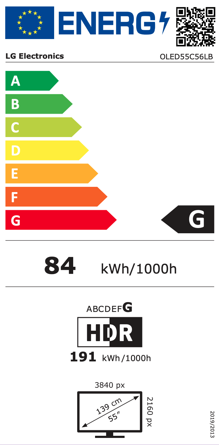 LG CE OLED55C56LB televisie 4K UHD - 55'' LG CE OLED55C56LB televisie 4K UHD - 55''