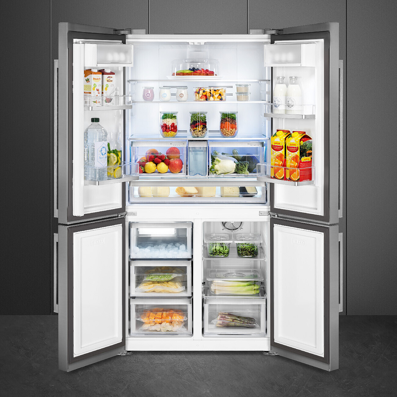 SMEG FQ60XDAIE side-by-side - 182cm