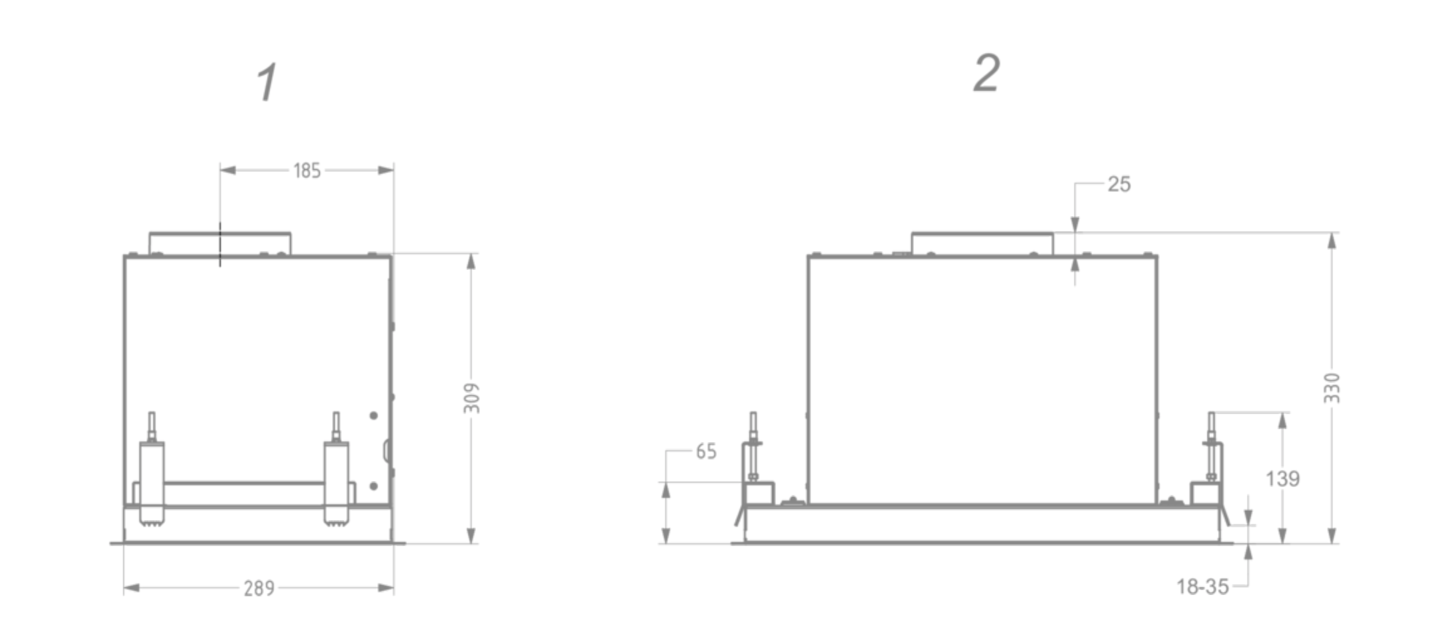 NOVY 26050 inbouw dampkap - 53cm NOVY 26050 inbouw dampkap - 53cm