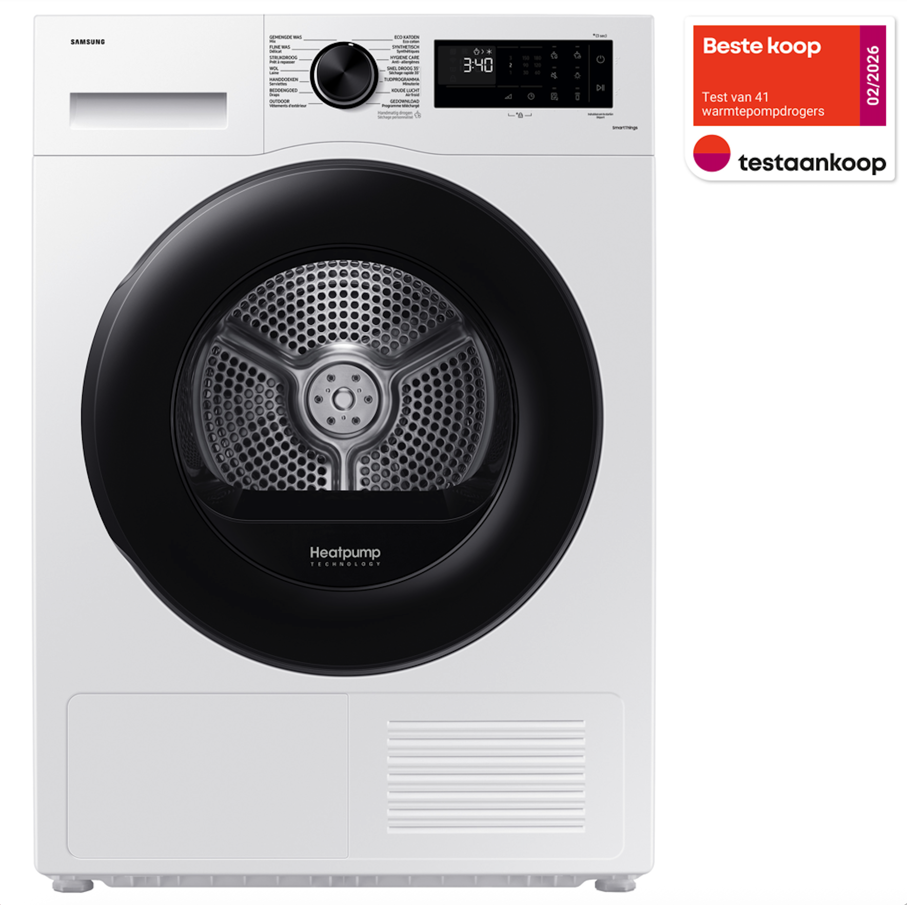 SAMSUNG DV9UDG52A0AHEN droogkast - warmtepomp