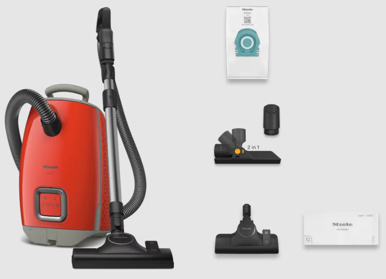 MIELE GUARDL1TERRAREDCE GUARD stofzuiger met zak MIELE GUARDL1TERRAREDCE GUARD stofzuiger met zak