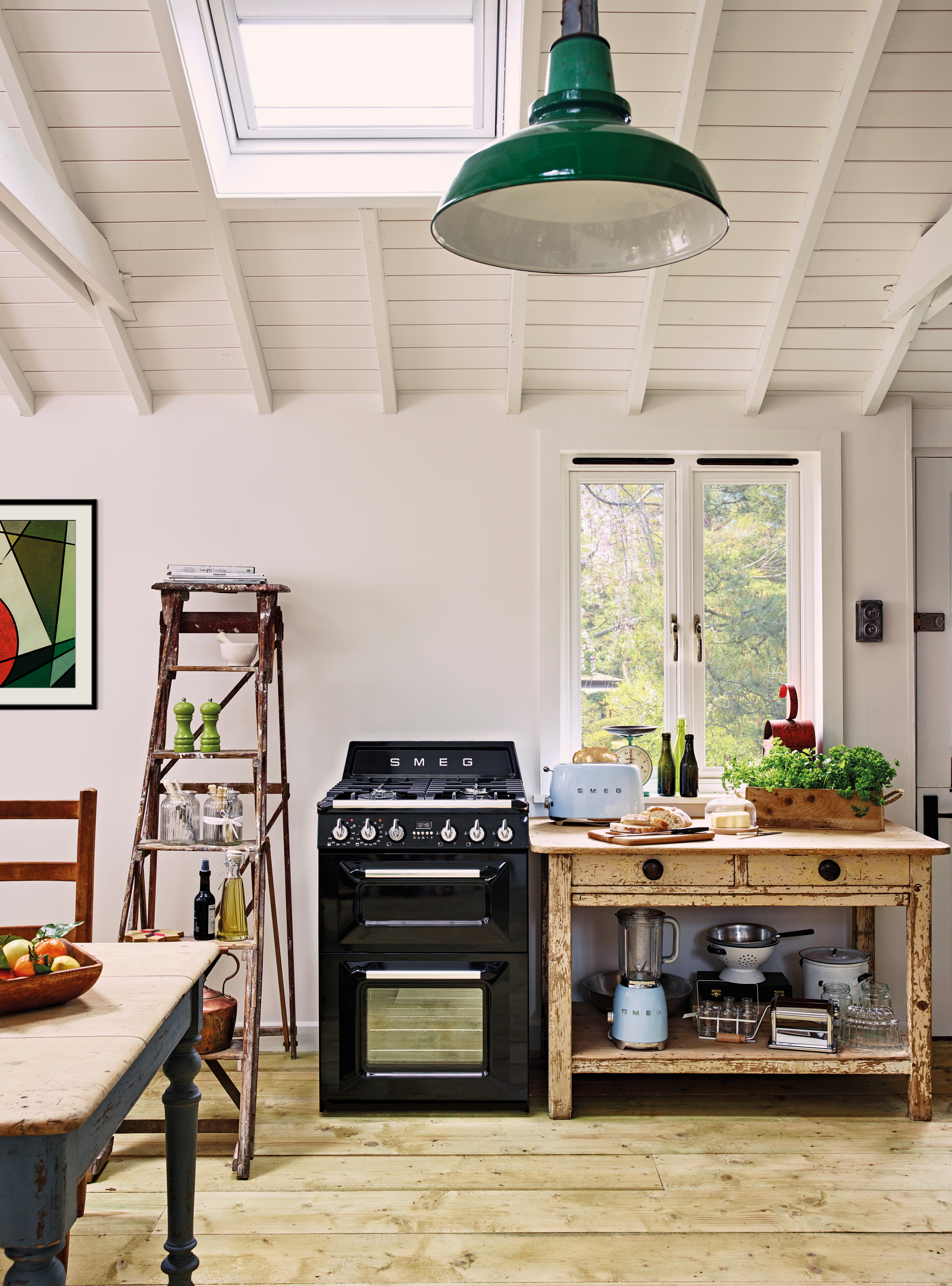 SMEG TR62BL fornuis met gaskookplaat - 60cm SMEG TR62BL fornuis met gaskookplaat - 60cm