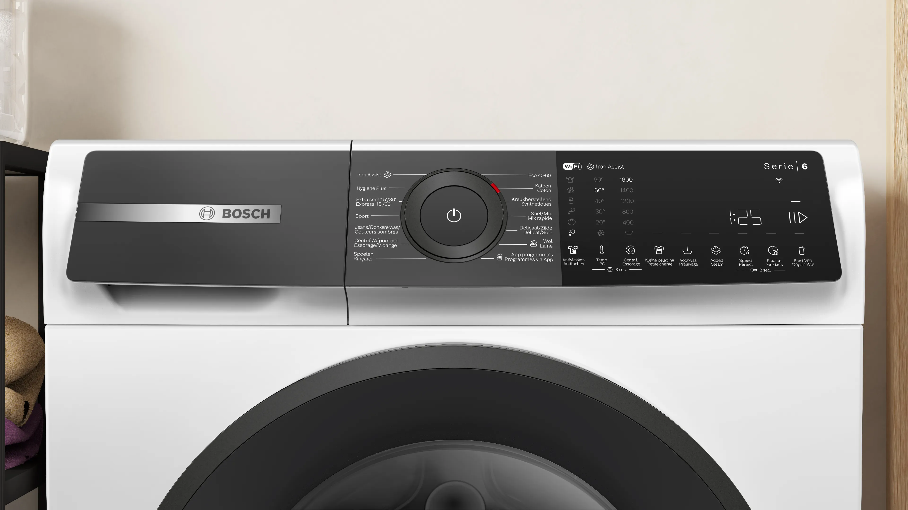 BOSCH WGH25605FG SERIE 6 wasmachine