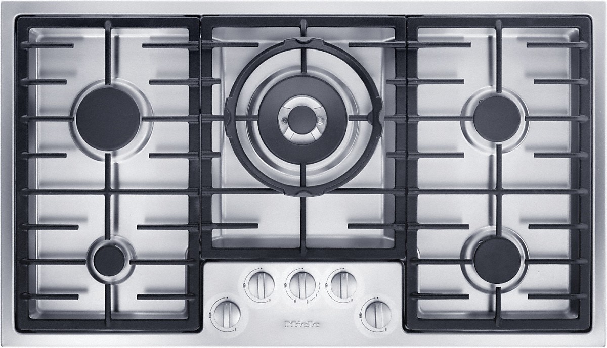 MIELE KM2356-1 gaskookplaat - 88cm MIELE KM2356-1 gaskookplaat - 88cm