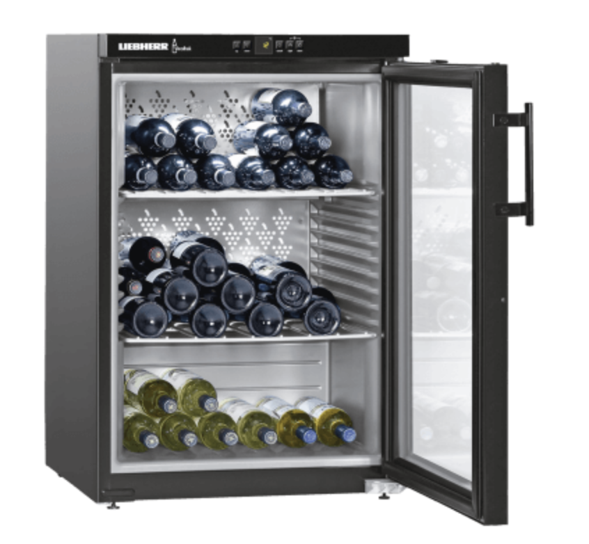 LIEBHERR WKB181222 vrijstaande wijnkoelkast LIEBHERR WKB181222 vrijstaande wijnkoelkast