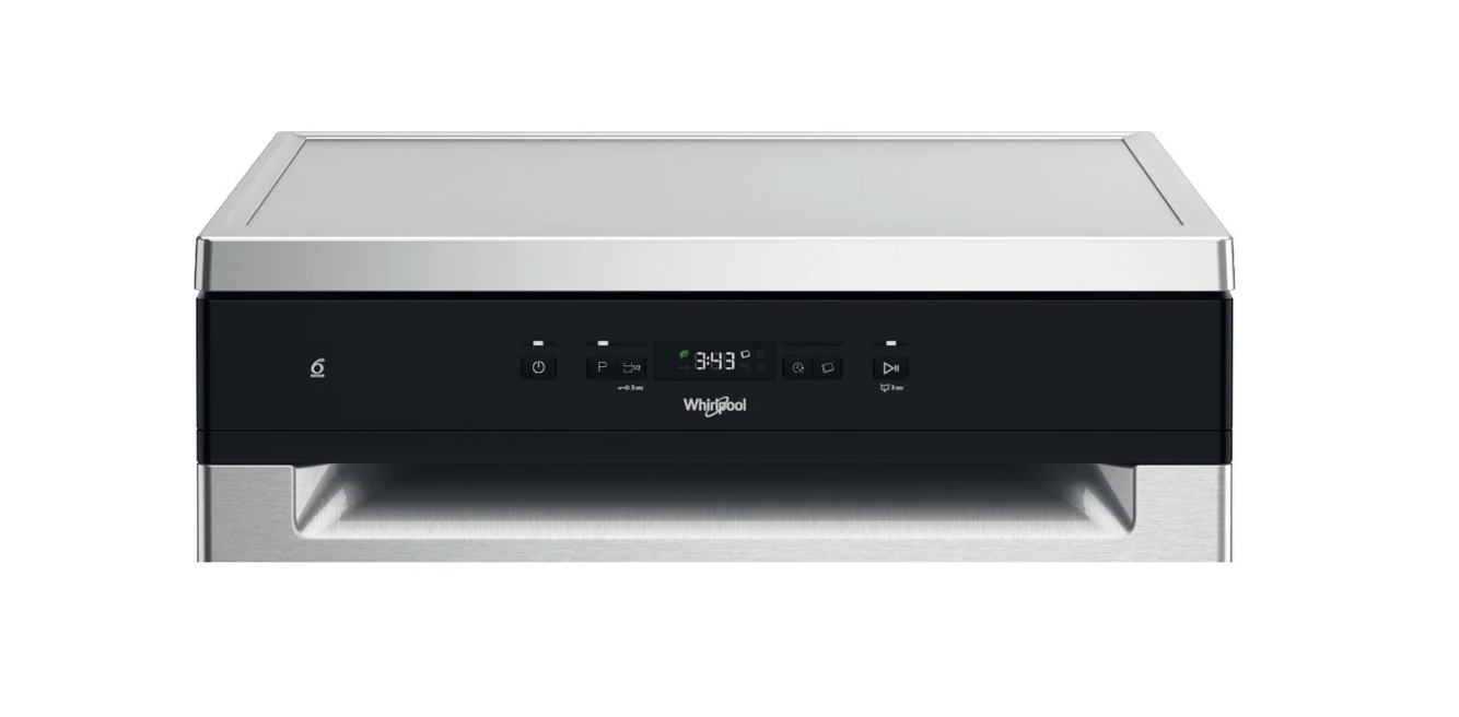 WHIRLPOOL W2FHD624X vrijstaande vaatwasser WHIRLPOOL W2FHD624X vrijstaande vaatwasser