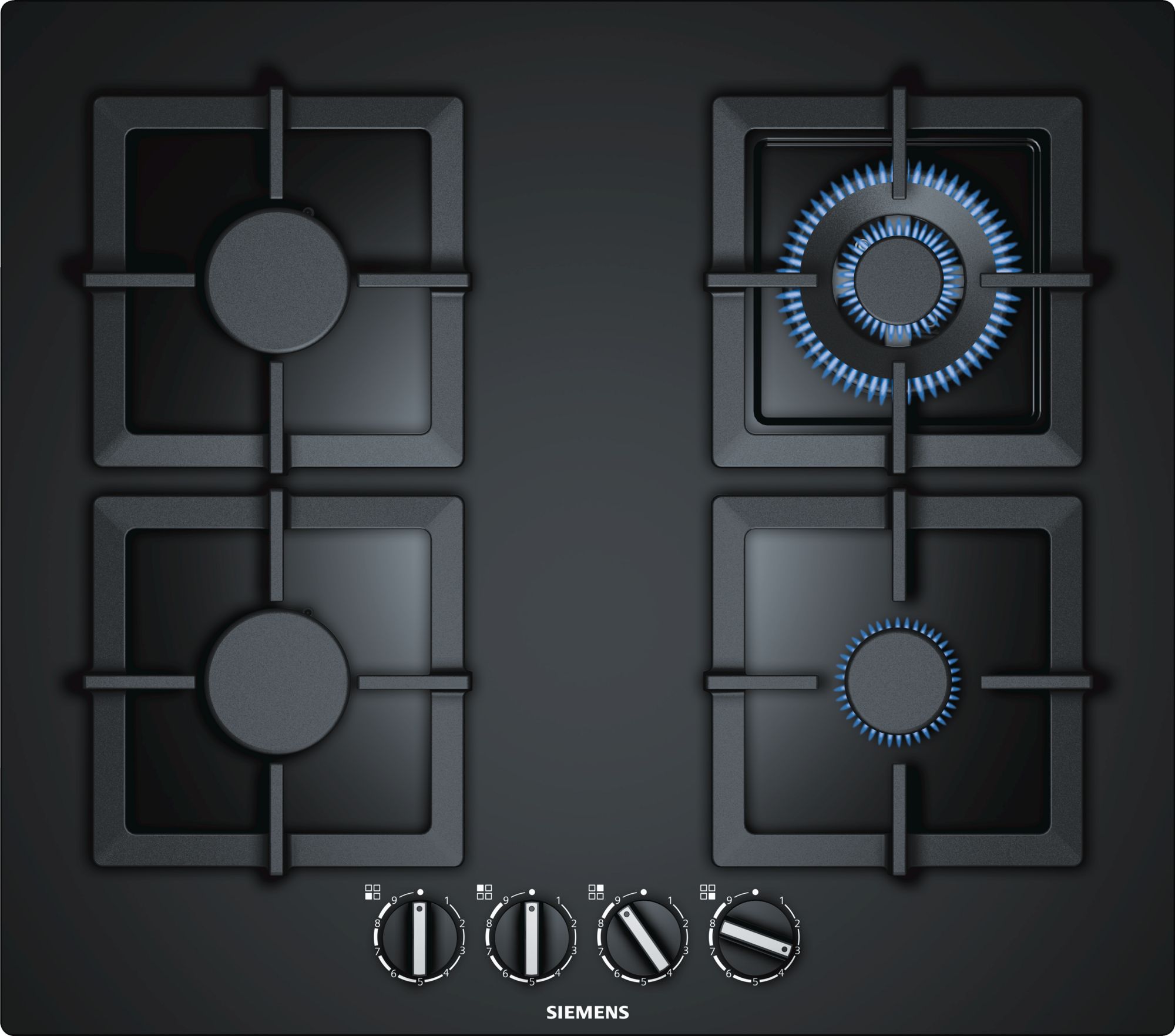 SIEMENS EP6A6HB20 IQ500 gaskookplaat - 60cm SIEMENS EP6A6HB20 IQ500 gaskookplaat - 60cm