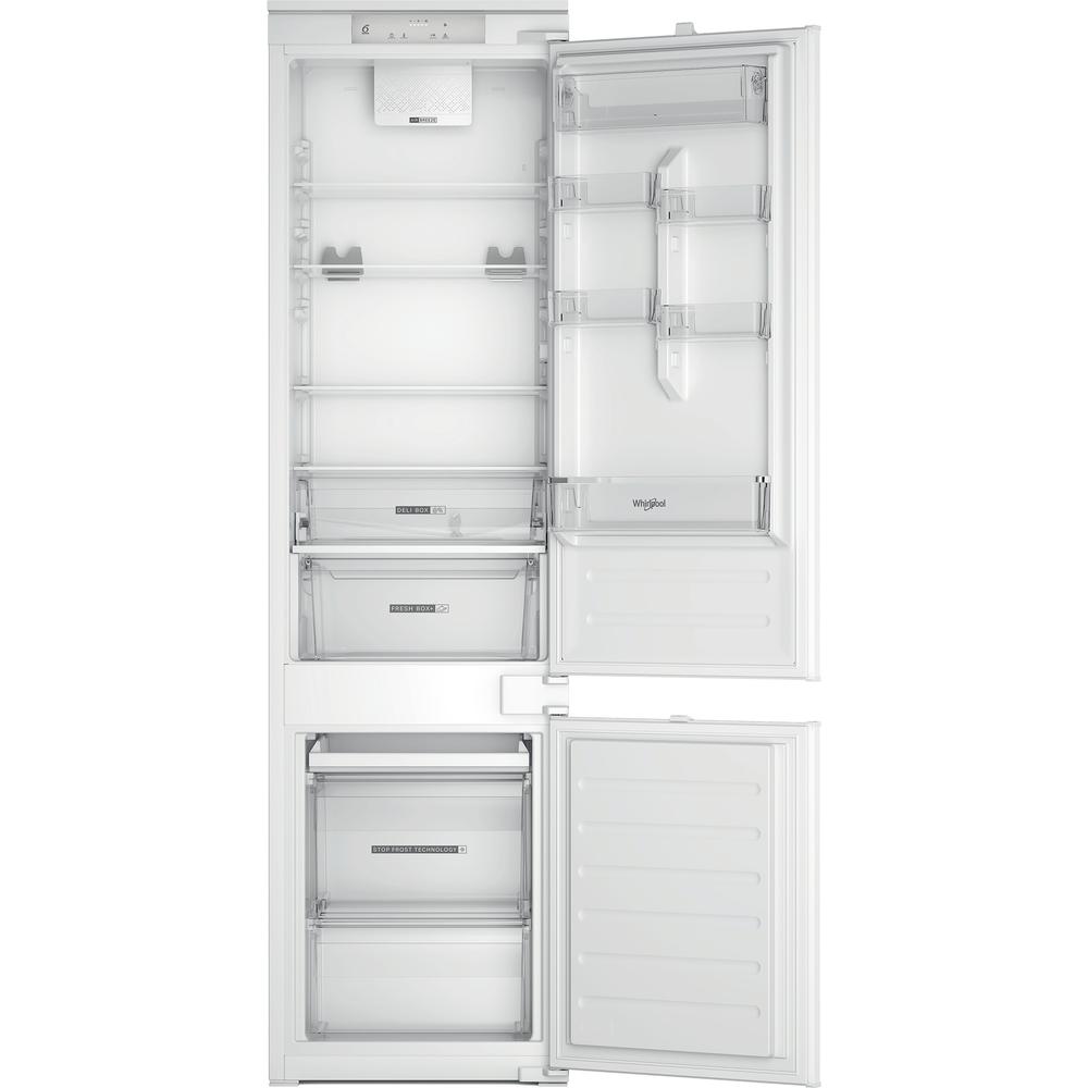 WHIRLPOOL WHC20D023B1SF koel-/vriescombinatie - 194cm WHIRLPOOL WHC20D023B1SF koel-/vriescombinatie - 194cm