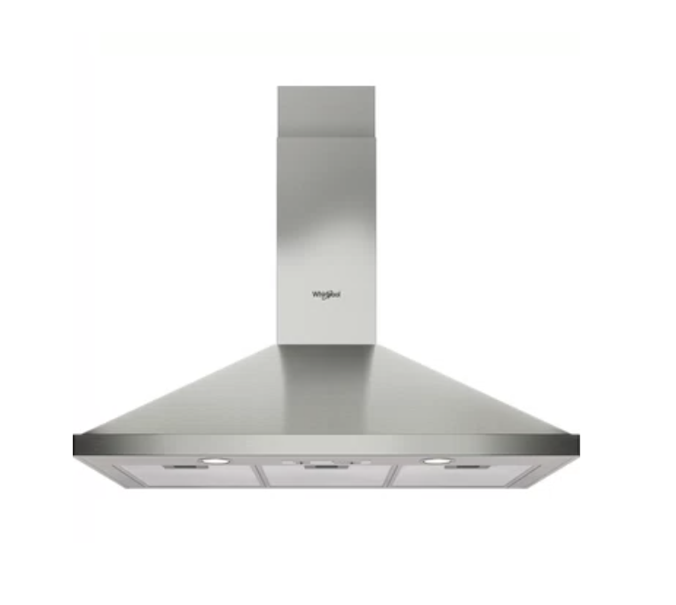 WHIRLPOOL AKR916IX3 wandschouwdampkap - 90cm