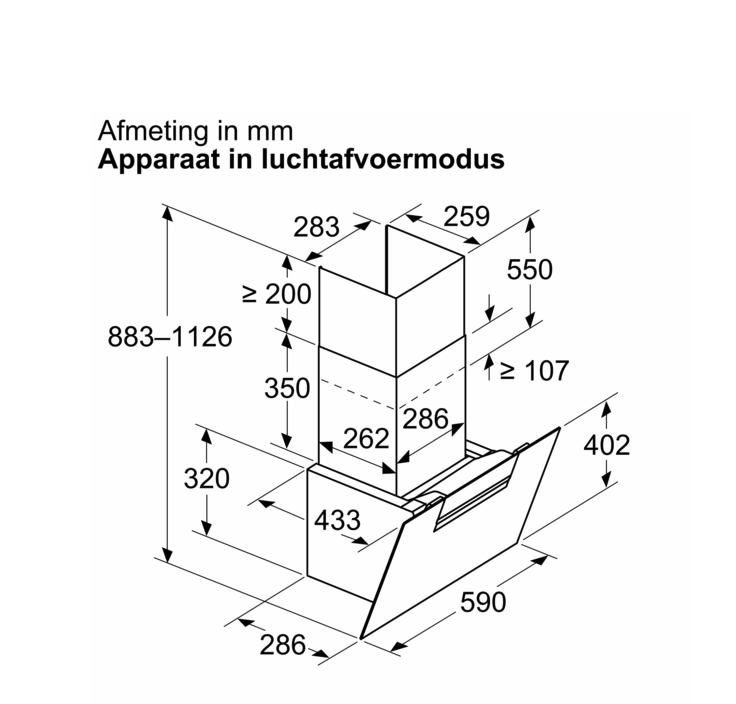SIEMENS LC67KFN60 IQ300 headfree dampkap - 60cm SIEMENS LC67KFN60 IQ300 headfree dampkap - 60cm