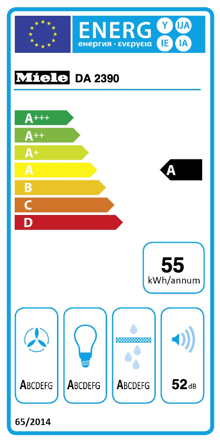 MIELE DA2390 inbouwgroep - 88cm MIELE DA2390 inbouwgroep - 88cm