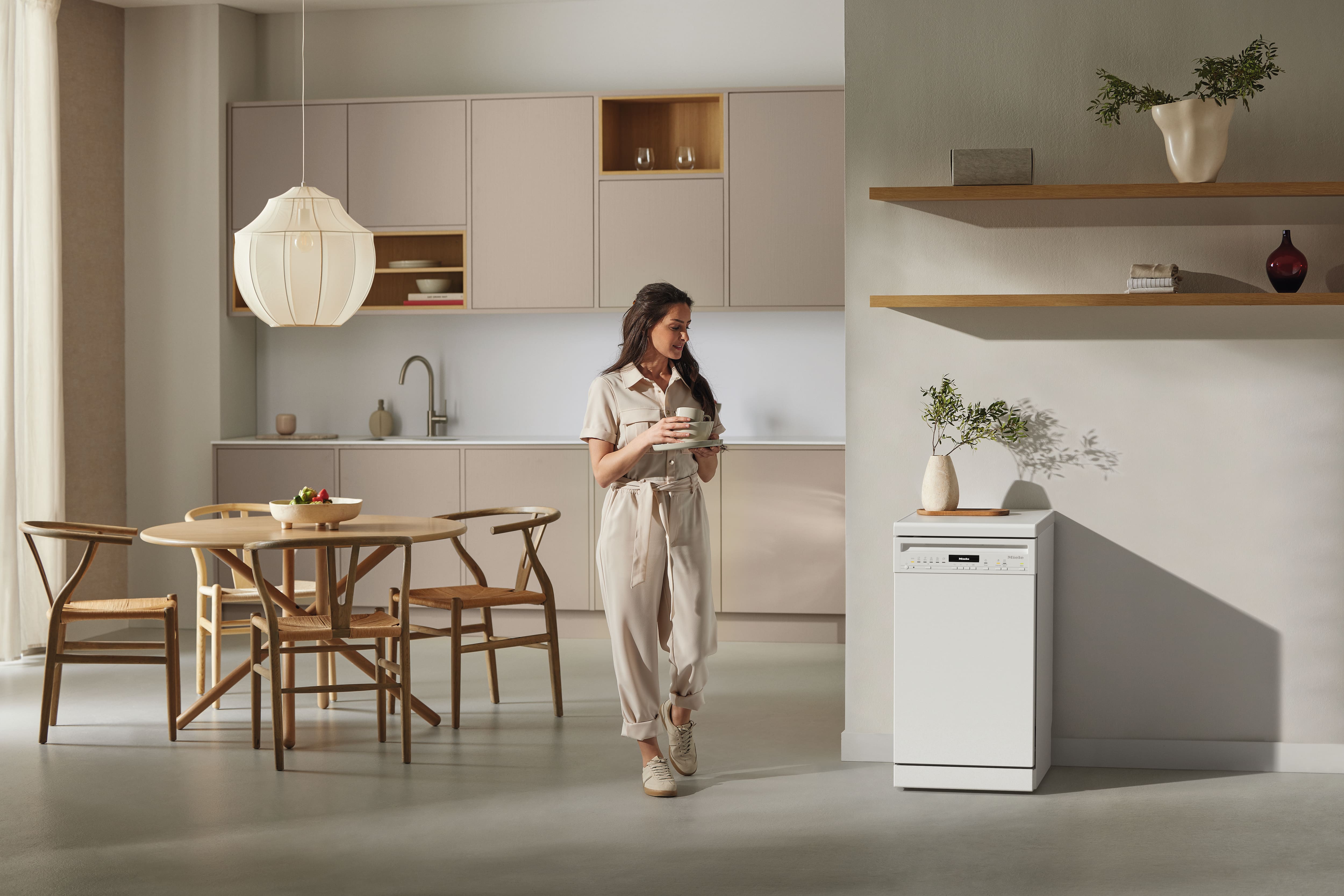 MIELE G5740SCBW vrijstaande vaatwasser MIELE G5740SCBW vrijstaande vaatwasser