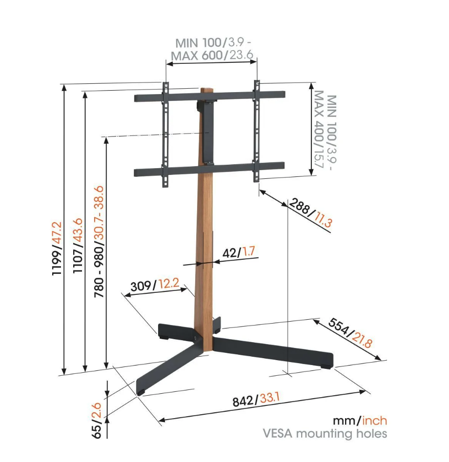 VOGELS TVS3695B VOGELS TVS3695B