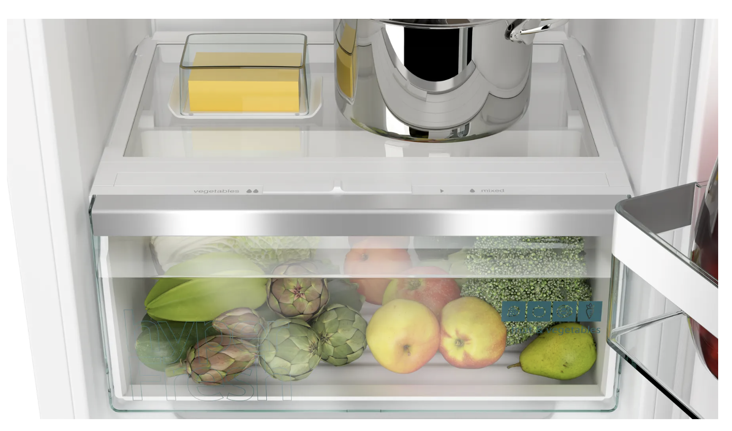 SIEMENS KI41REDD1 IQ500 koelkast zonder vriesvak - 122cm