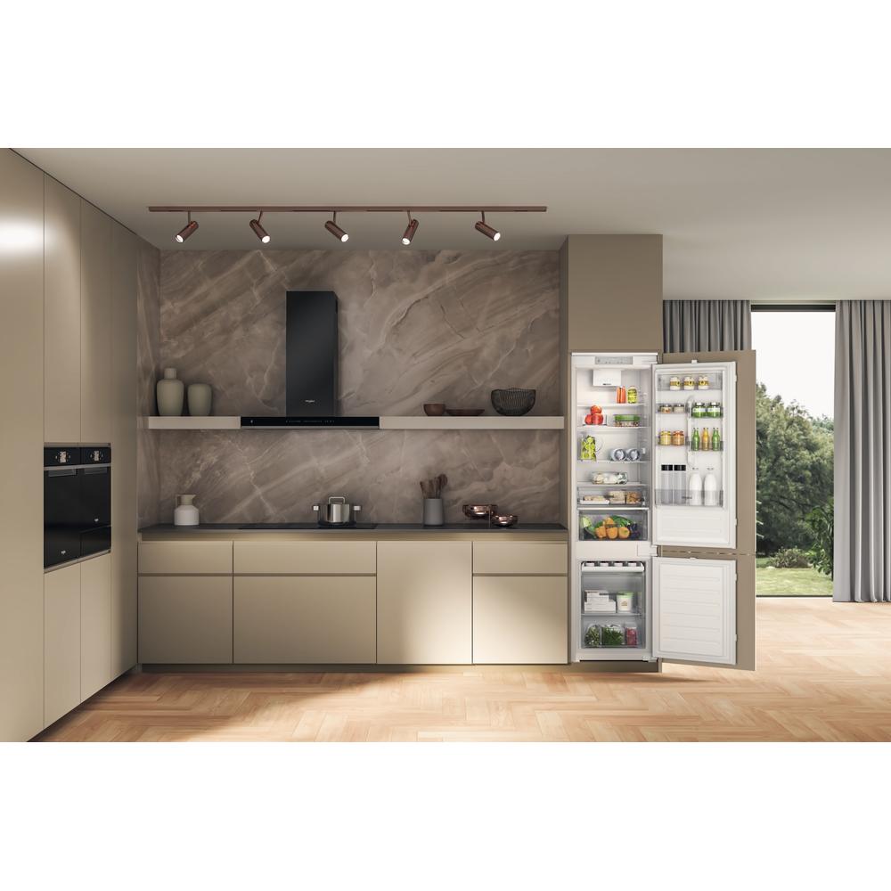 WHIRLPOOL WHC20D023B1SF koel-/vriescombinatie - 194cm WHIRLPOOL WHC20D023B1SF koel-/vriescombinatie - 194cm