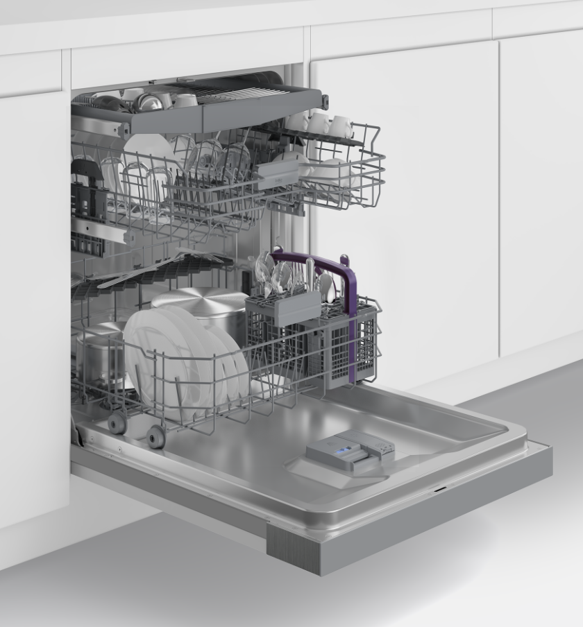 BEKO BDSN36640XC2 vaatwasser met bedieningspaneel BEKO BDSN36640XC2 vaatwasser met bedieningspaneel