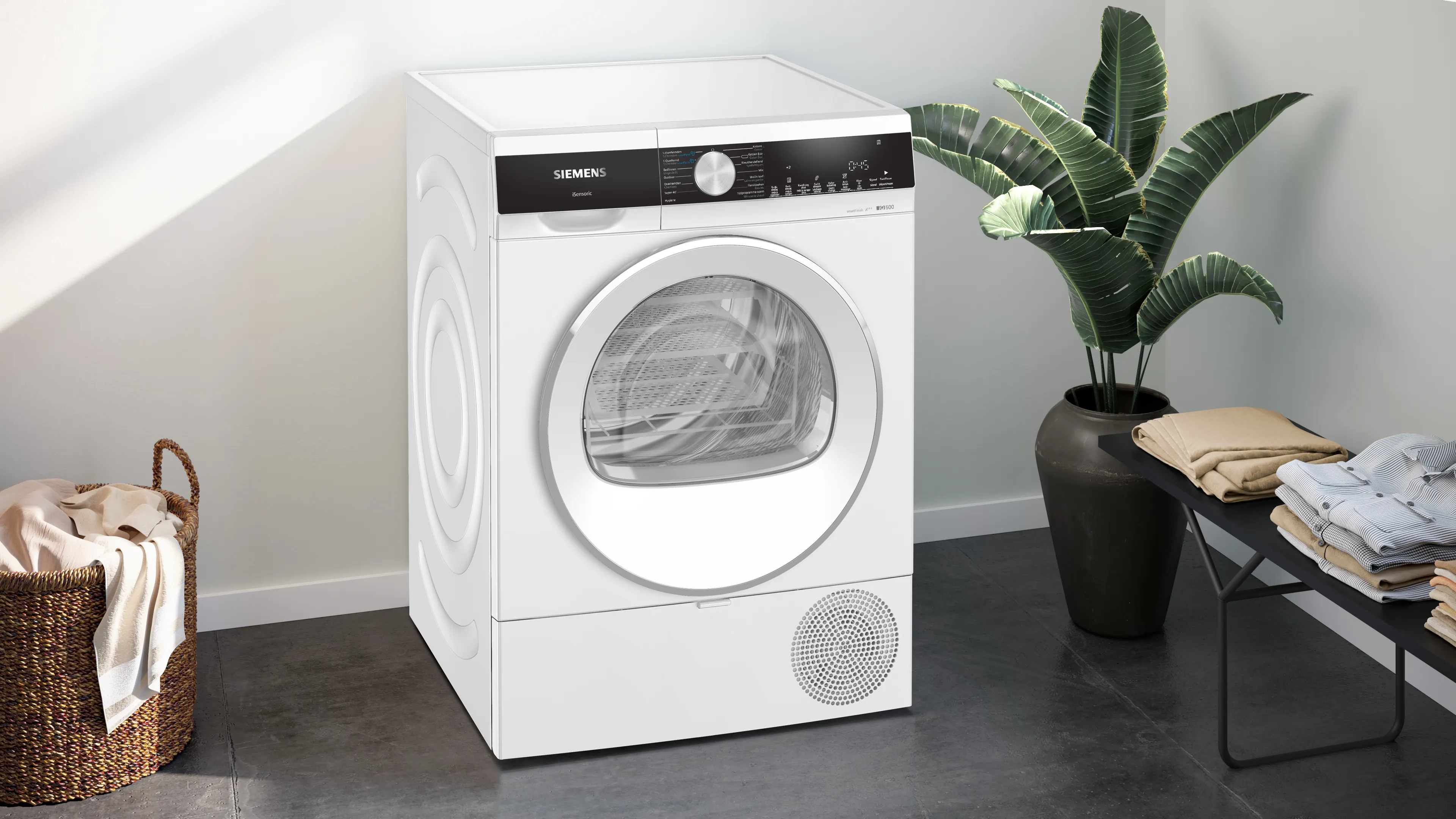 SIEMENS WQ33G2C9FG IQ500 droogkast - warmtepomp