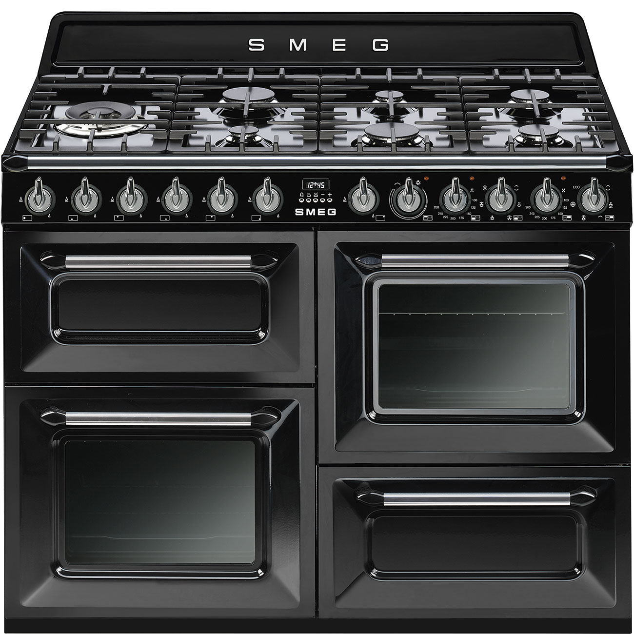 SMEG TR4110BL1 fornuis met gaskookplaat - 110cm SMEG TR4110BL1 fornuis met gaskookplaat - 110cm