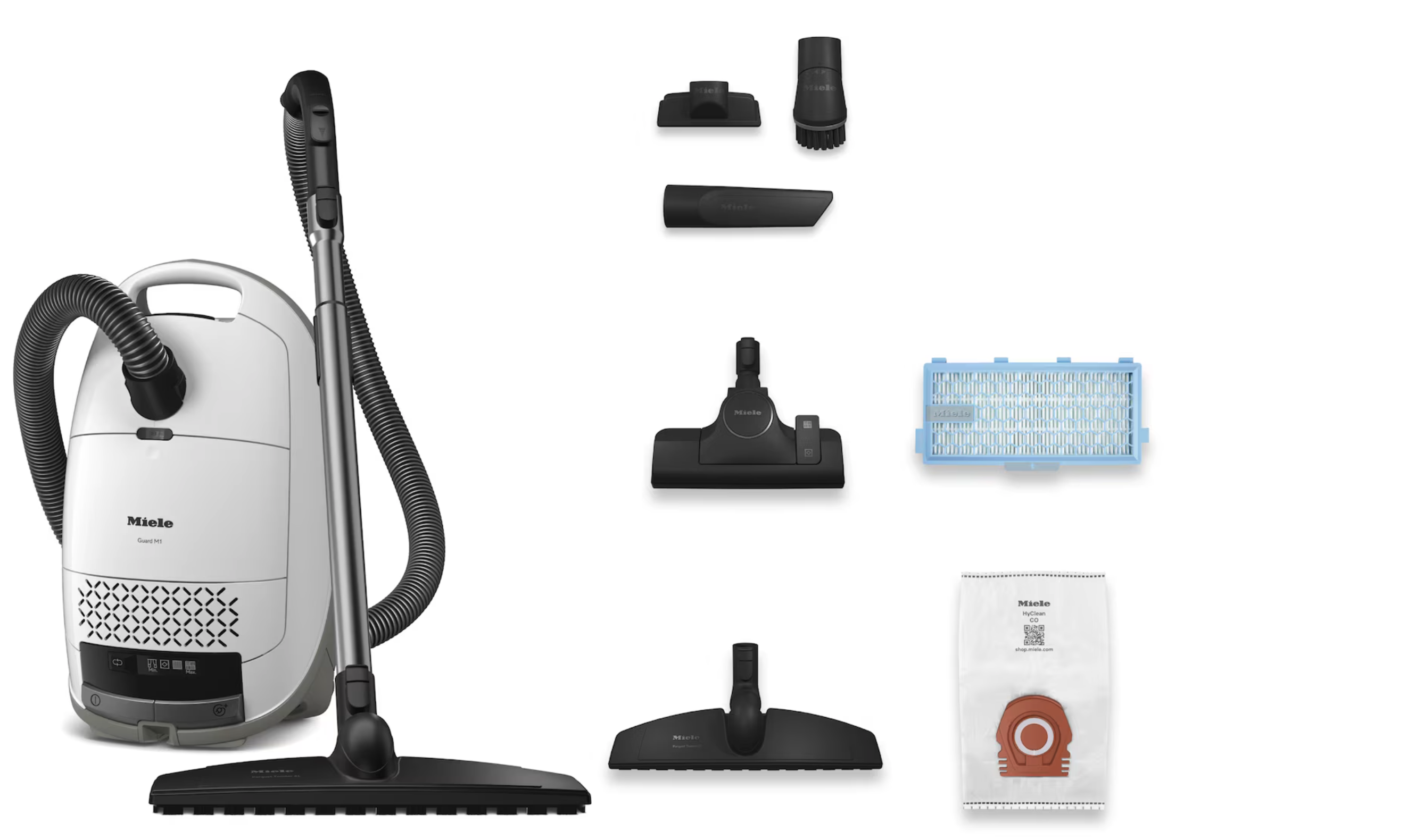 MIELE GUARDM1PARQUETXLBRILLIANTWHITECE GUARD stofzuiger met zak MIELE GUARDM1PARQUETXLBRILLIANTWHITECE GUARD stofzuiger met zak