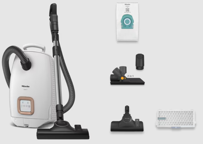 MIELE GUARDL1ALLERGYBRILLIANTWHITECE GUARD stofzuiger met zak MIELE GUARDL1ALLERGYBRILLIANTWHITECE GUARD stofzuiger met zak