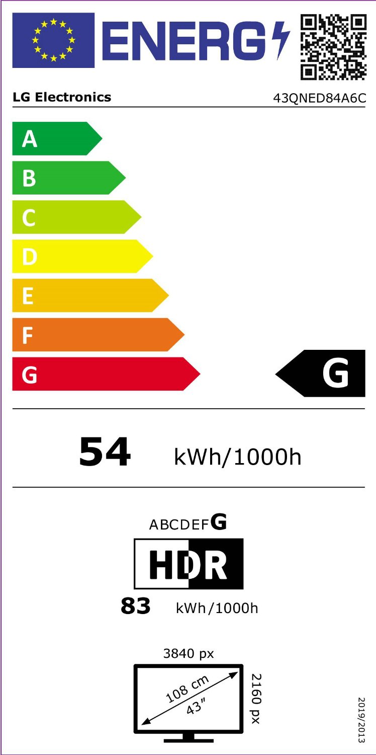 LG CE 43QNED84A6C televisie 4K UHD - 43" LG CE 43QNED84A6C televisie 4K UHD - 43"