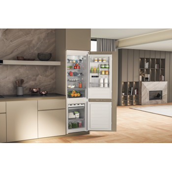 WHIRLPOOL WHC18D021C2SF koel-/vriescombinatie - 177cm WHIRLPOOL WHC18D021C2SF koel-/vriescombinatie - 177cm