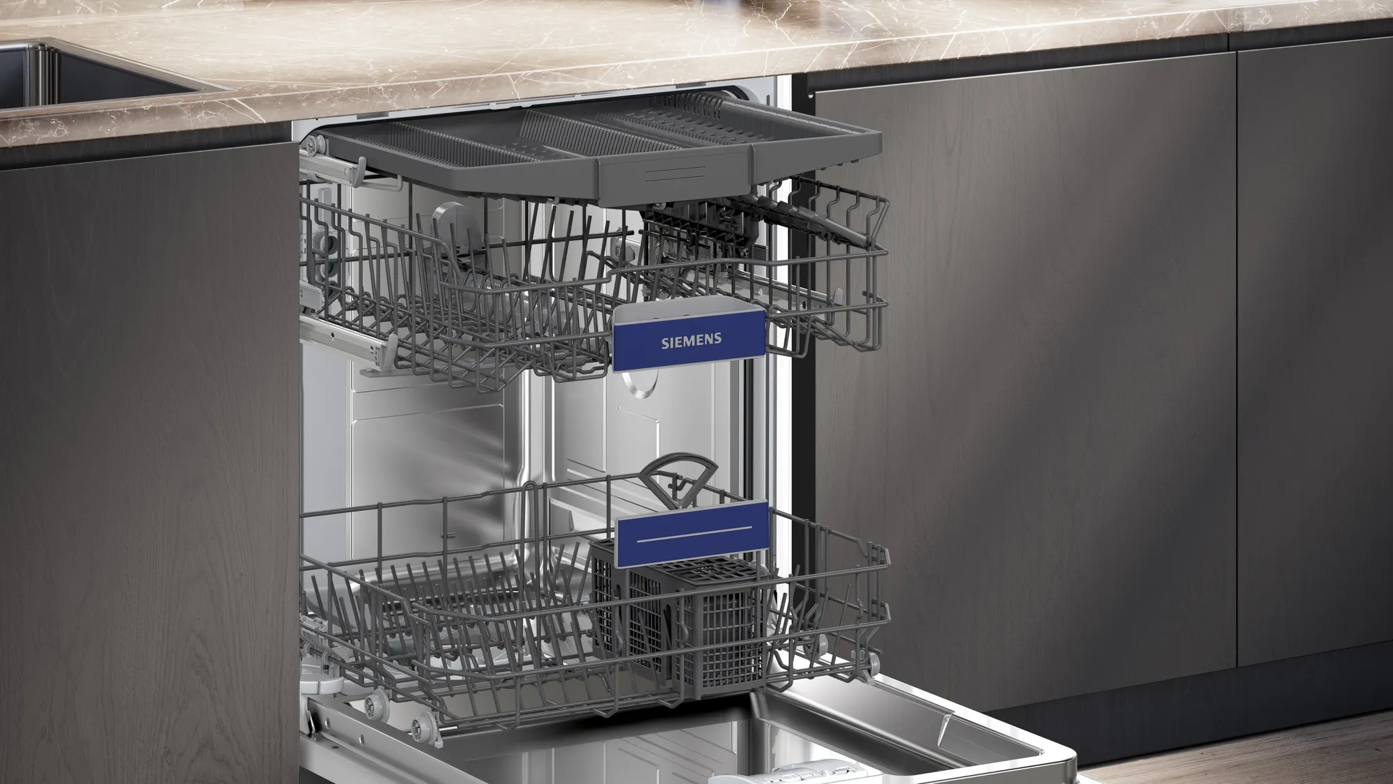 SIEMENS SN43ES05ME IQ300 vaatwasser onderbouw