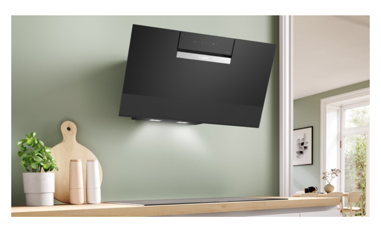 BOSCH DWK87FN6RM SERIE 4 headfree dampkap - 80cm BOSCH DWK87FN6RM SERIE 4 headfree dampkap - 80cm