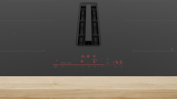 BOSCH PVQ811H26E SERIE 6 kookplaat met afzuiging - 80cm BOSCH PVQ811H26E SERIE 6 kookplaat met afzuiging - 80cm