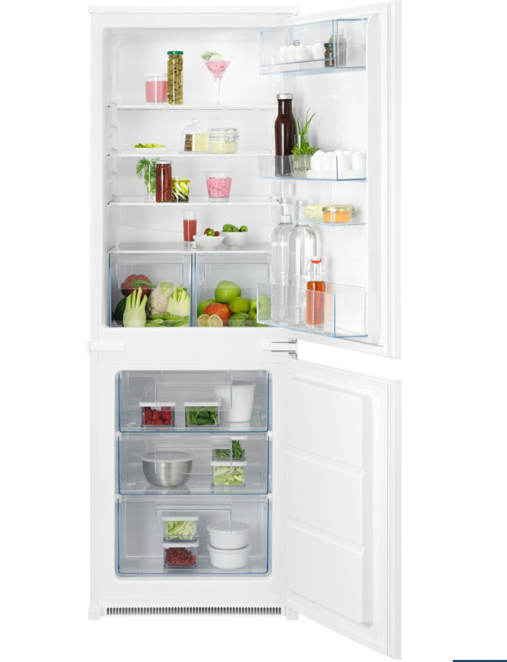 AEG TS5S161ES 5000 koel-/vriescombinatie - 158cm AEG TS5S161ES 5000 koel-/vriescombinatie - 158cm