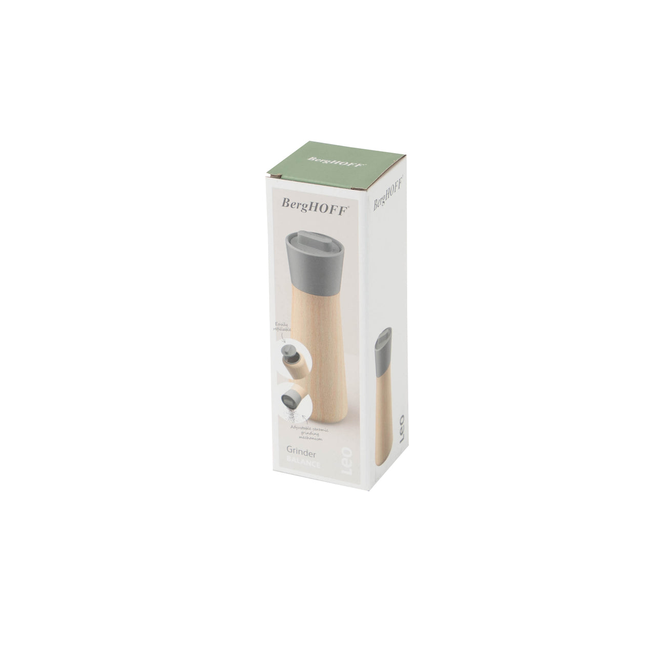 BERGHOFF 3950410 peper- en zoutmolen