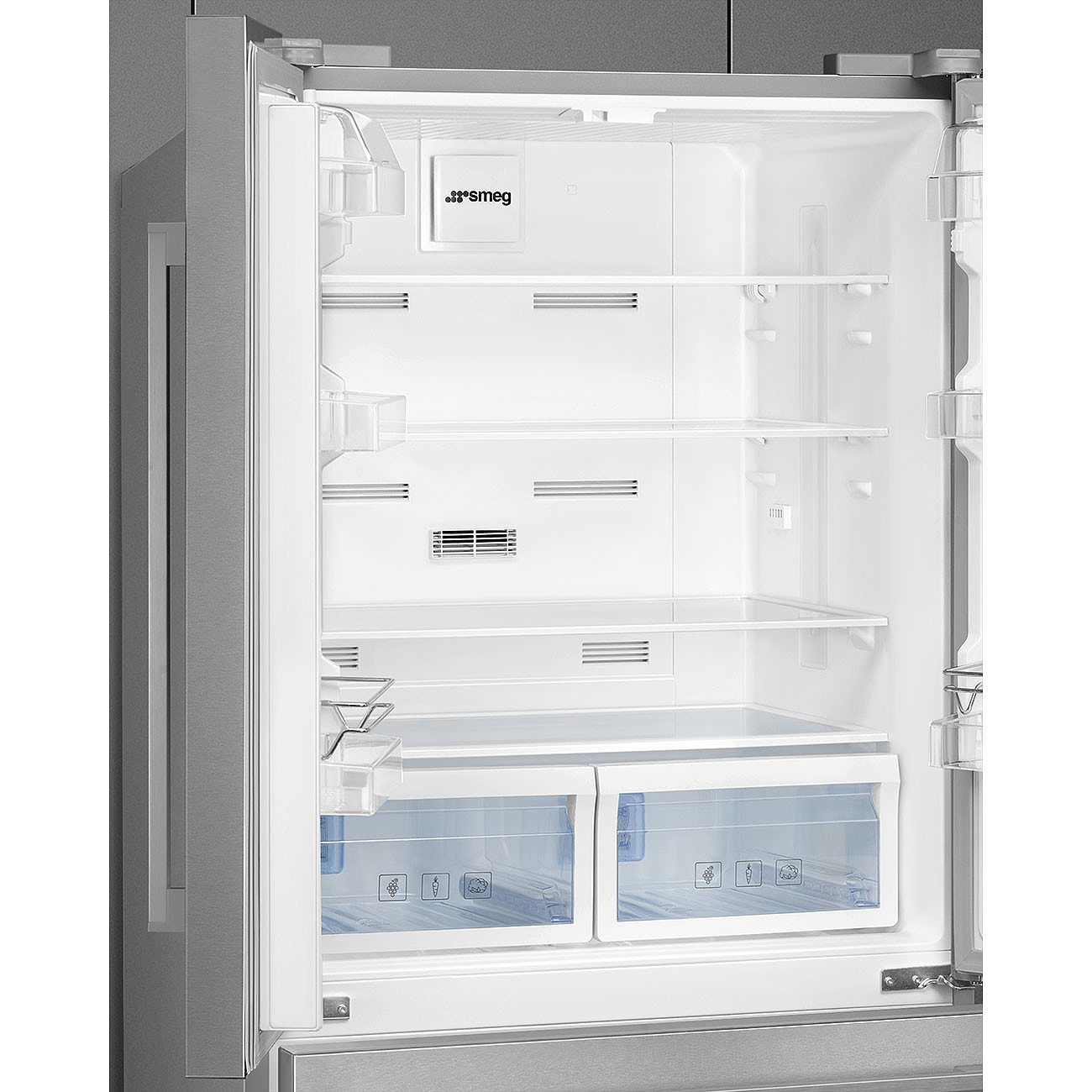 SMEG FQ55FXDF side-by-side - 183cm