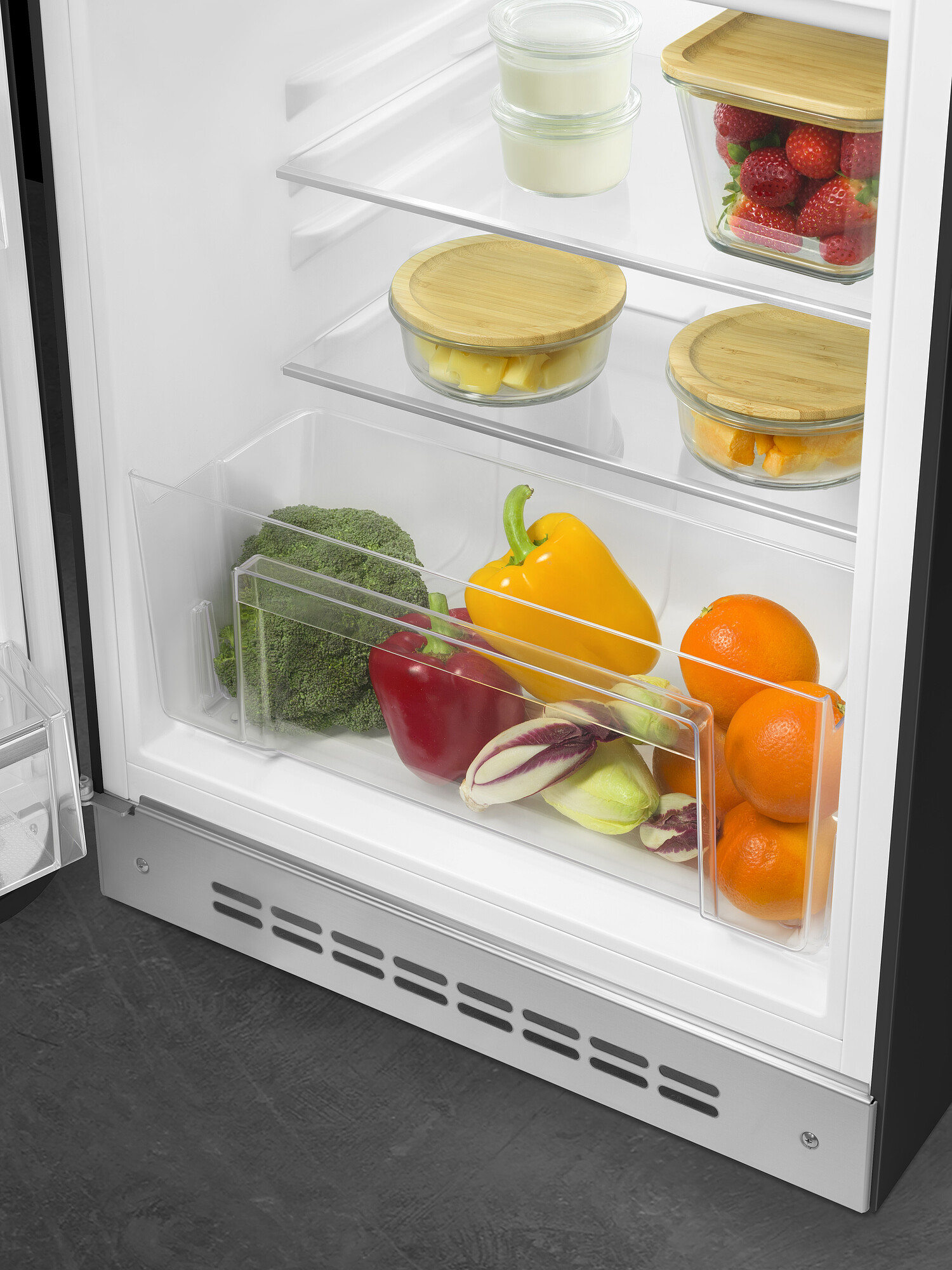 SMEG FAB10LBL6 vrijstaande koelkast met vriesvak - 96cm